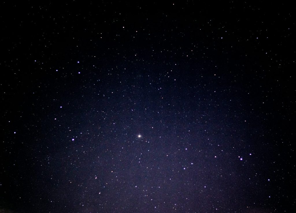 star gazing