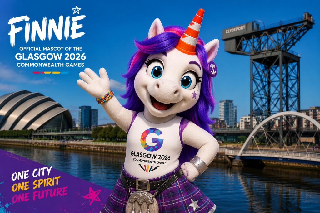 Commonwealth Games 2026 Glasgow Mascot: Finnie